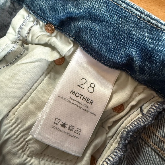 MOTHER Roller Wide-Leg Flare Riding the Cliffside - Picture 7 of 14